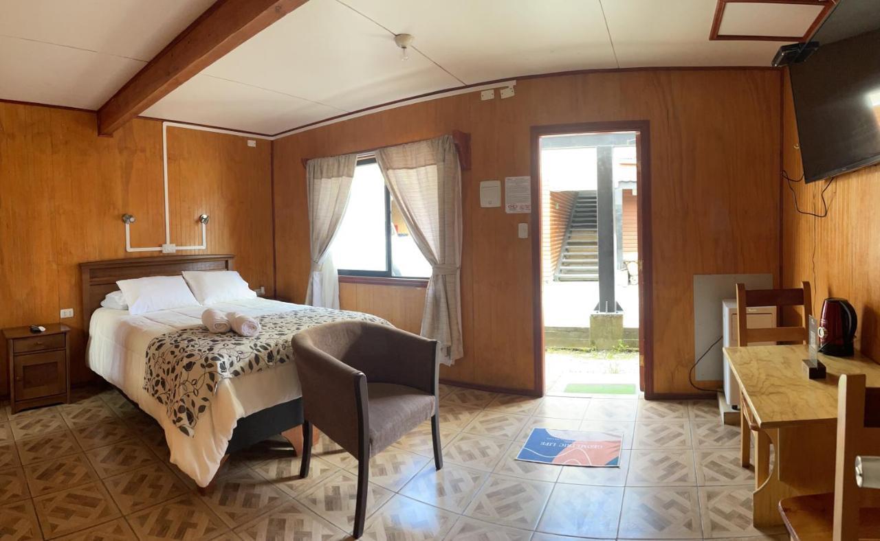 Entre Montanas Otel Hornopiren Dış mekan fotoğraf
